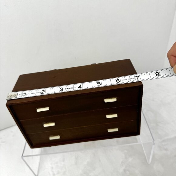 Vtg Mattel Modern Pre Barbie Wood Furniture Doll Dresser only 1953 Japan READ - Picture 12 of 16